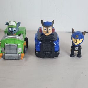 3" Spin Master Paw‎ Patrol Ready Race Rescue True Metal Diecast Car Lot Of 3